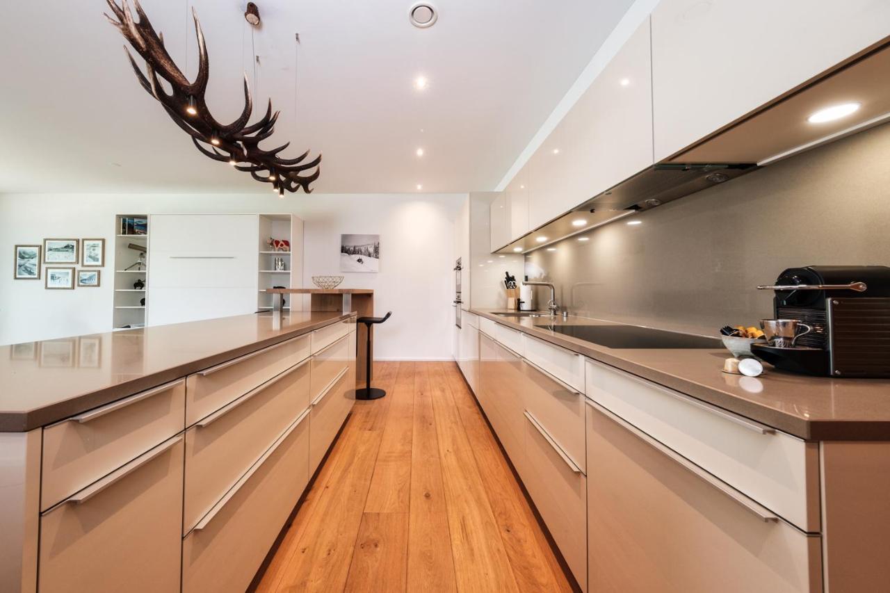 Luxury Panorama Apartment With Alpengold Spa Access Davos Esterno foto