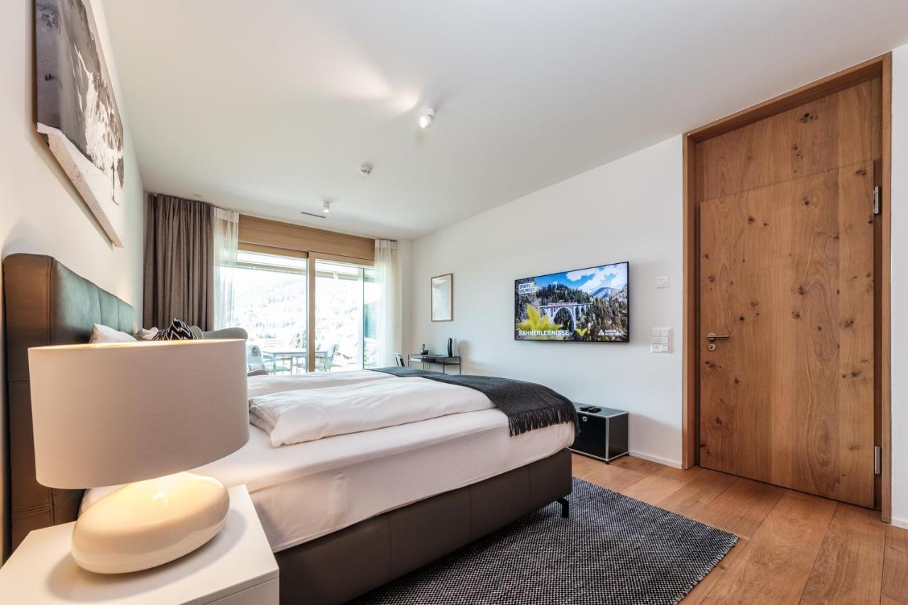 Luxury Panorama Apartment With Alpengold Spa Access Davos Esterno foto